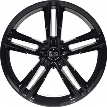 MAM A1 black painted Alufelge 8x18 Zoll ET44 LK 5x112 ML66.5 – Bild 2