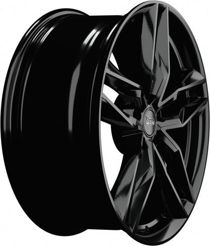 MAM RS3 black painted Alufelge 8.5x19 Zoll ET30 LK 5x112 ML66.6 – Bild 4