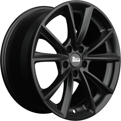 MAM A5 matt black painted 8.5x20 ET45 - LK5/112 ML66.6