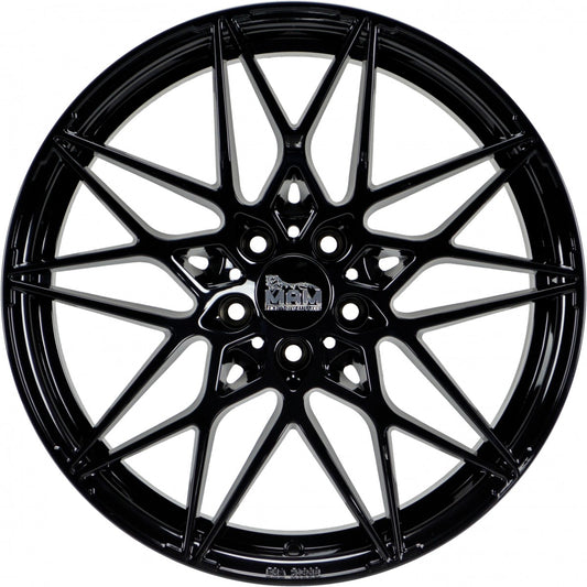MAM B2 black painted 8.5x19 ET30 - LK5/112 ML72.6