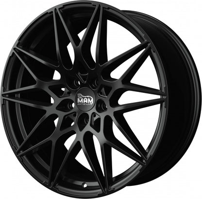 MAM B2 black painted Alufelge 8.5x19 Zoll ET30 LK 5x112 ML72.6 – Bild 6