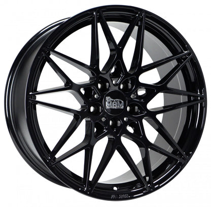 MAM B2 black painted Alufelge 8.5x19 Zoll ET45 LK 5x112 ML72.6
