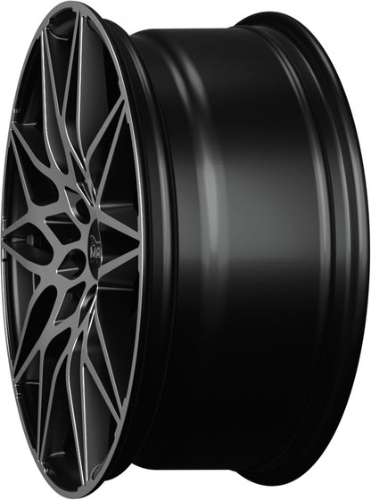 MAM B2 black front polish 8.5x19 ET35 - LK5/120 ML72.6