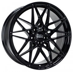 MAM B2 black painted Alufelge 8x18 Zoll ET30 LK 5x112 ML72.6