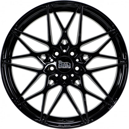 MAM B2 black painted Alufelge 8x18 Zoll ET35 LK 5x120 ML72.6 – Bild 2