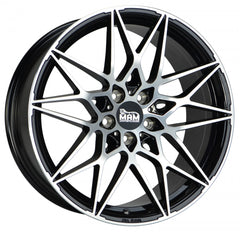 MAM B2 black front polish Alufelge 8.5x20 Zoll ET30 LK 5x112 ML72.6
