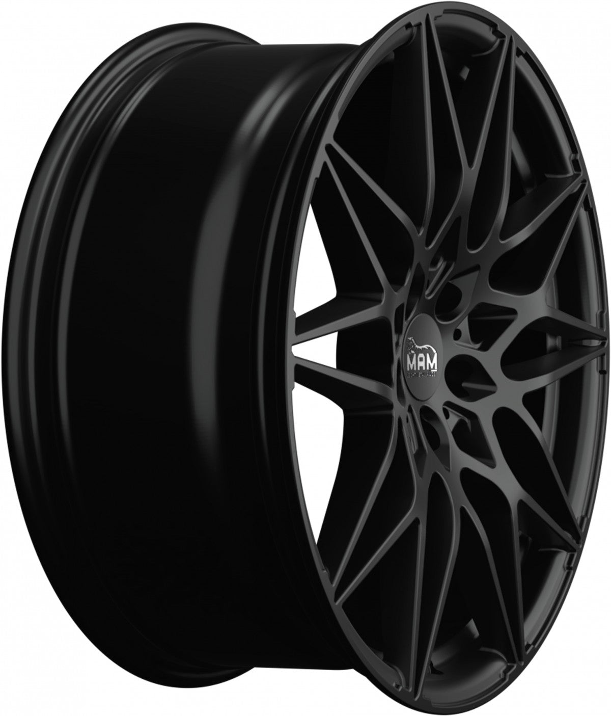 MAM B2 black painted Alufelge 8.5x20 Zoll ET35 LK 5x120 ML72.6 – Bild 4