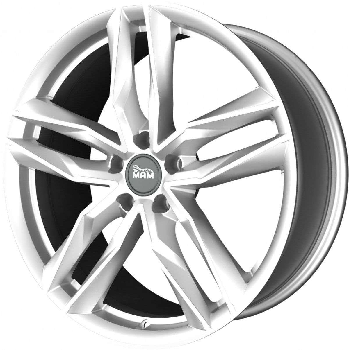 MAM RS3 silver painted 8.5x20 ET45 - LK5/112 ML66.6