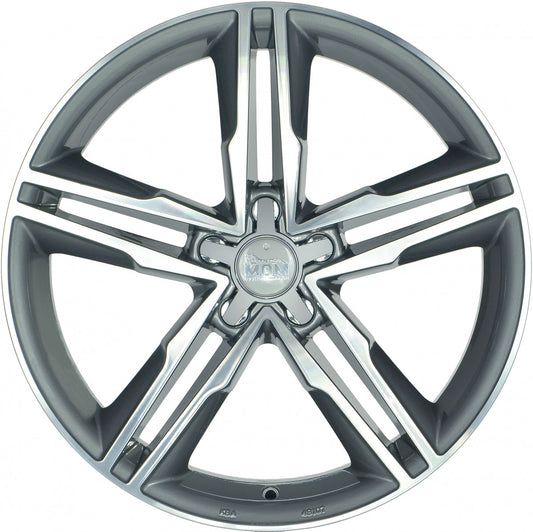 MAM A1 palladium front polish 8x19 ET30 - LK5/112 ML66.5
