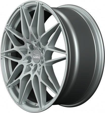 MAM B2 silver painted 8.5x19 ET45 - LK5/112 ML72.6