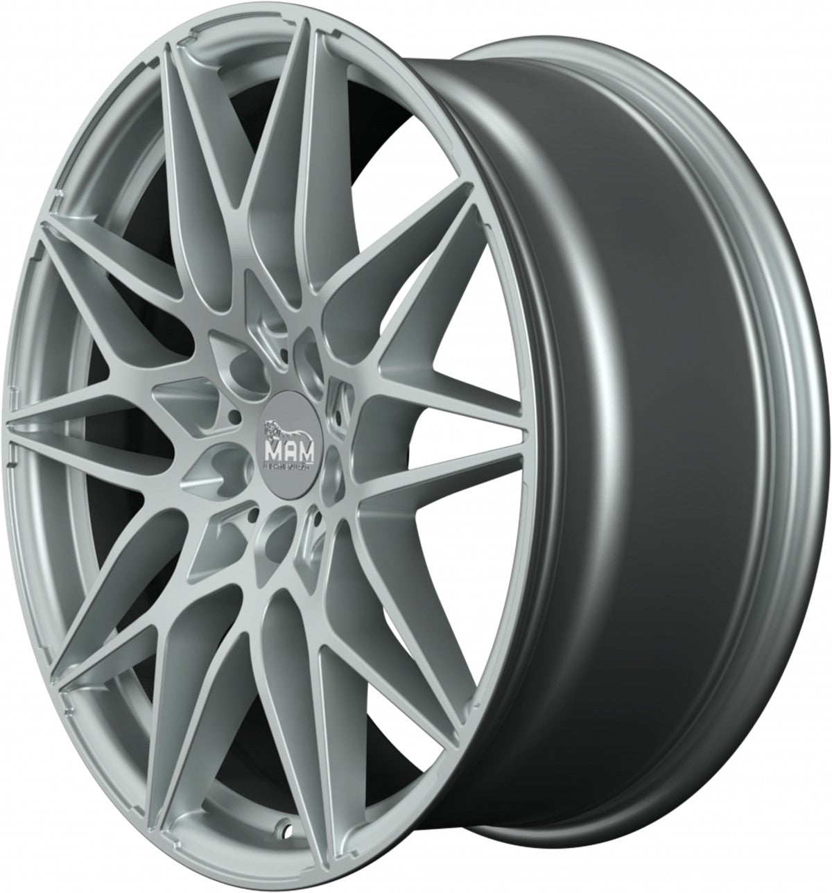 MAM B2 silver painted 8.5x20 ET30 - LK5/112 ML72.6
