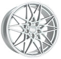 MAM B2 silver painted Alufelge 8.5x20 Zoll ET45 LK 5x112 ML72.6