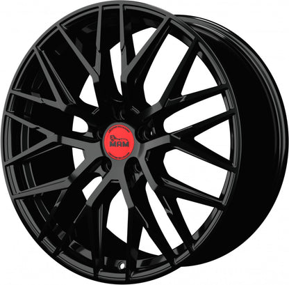 MAM RS4 black painted Alufelge 8.5x19 Zoll ET35 LK 5x120 ML72.6 – Bild 6