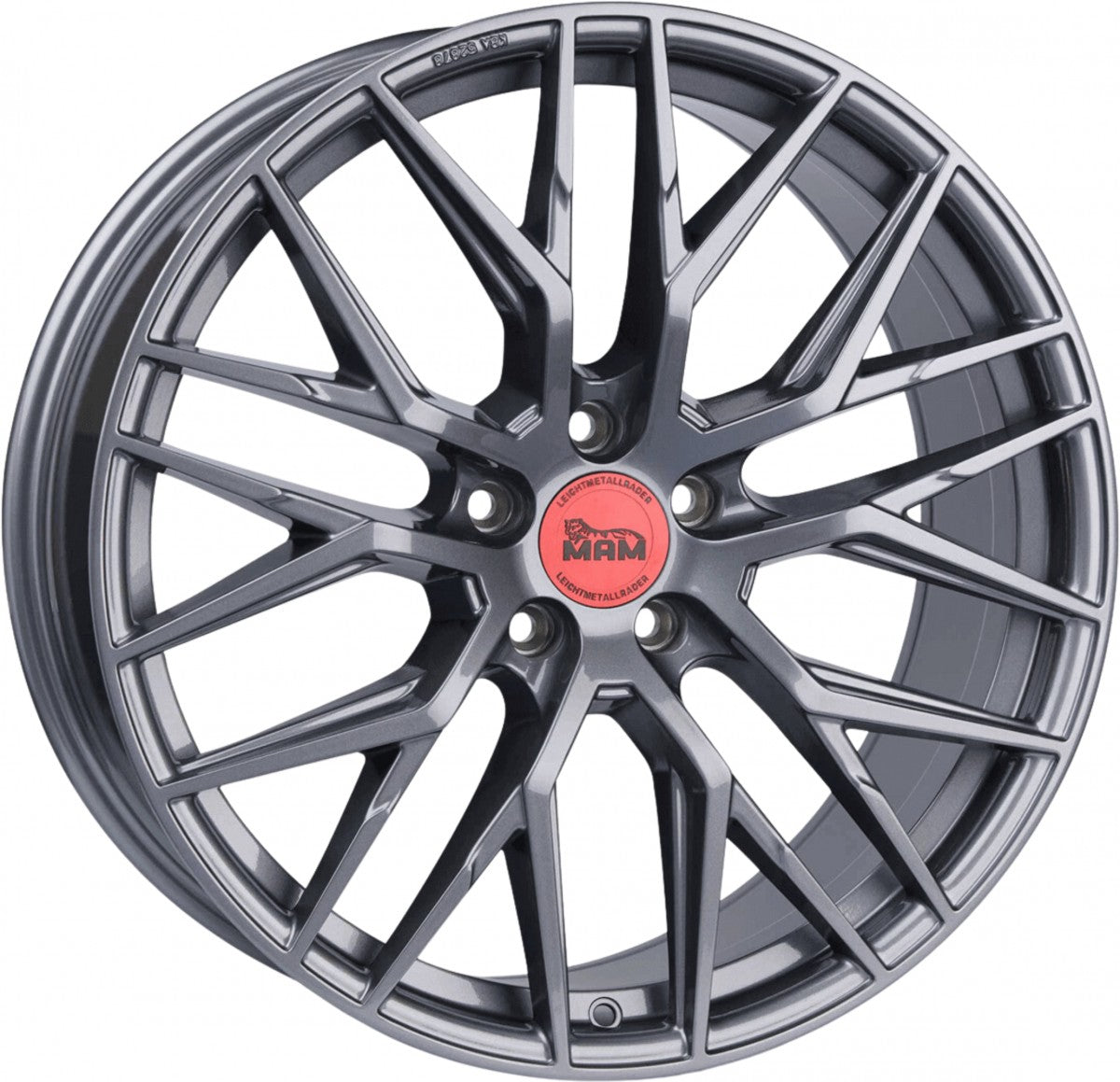 MAM RS4 palladium painted 8x18 ET30 - LK5/112 ML72.6