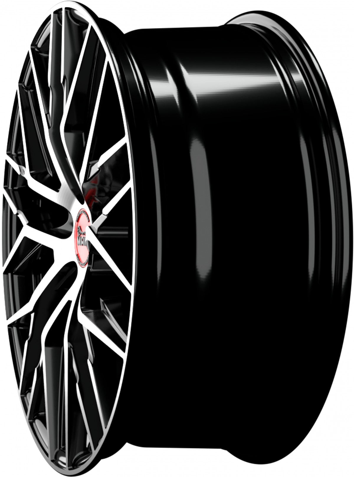 MAM RS4 black front polish 8x18 ET30 - LK5/112 ML72.6