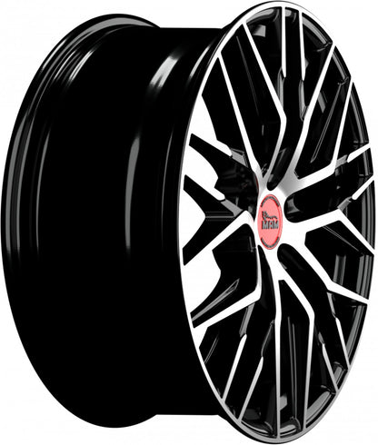 MAM RS4 black front polish 8x18 ET35 - LK5/120 ML72.6
