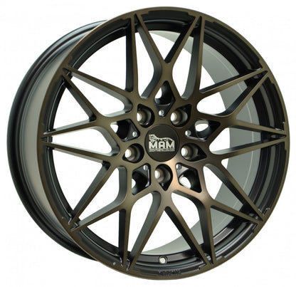 MAM B2 matt black bronze 8.5x20 ET30 - LK5/112 ML72.6