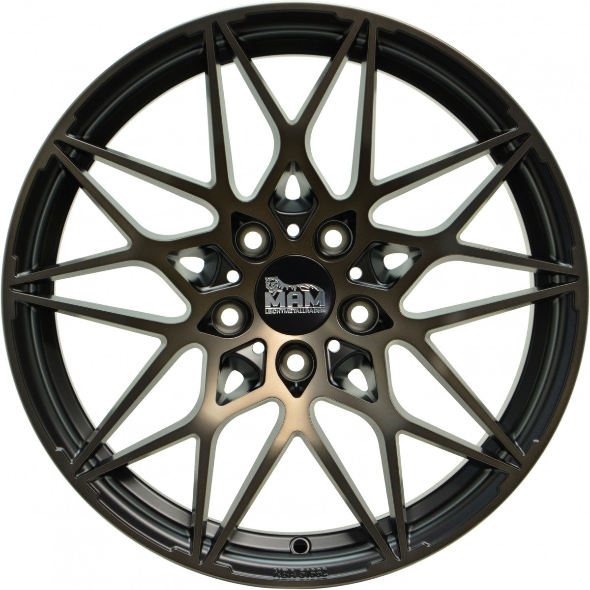 MAM B2 matt black bronze 8.5x20 ET30 - LK5/112 ML72.6