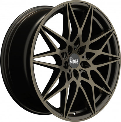 MAM B2 matt black bronze 8.5x20 ET30 - LK5/112 ML72.6