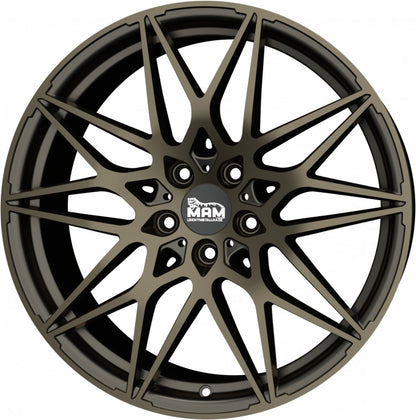 MAM B2 matt black bronze 8.5x20 ET30 - LK5/112 ML72.6