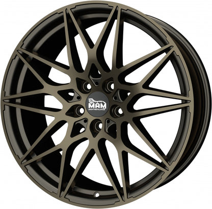 MAM B2 matt black bronze 8.5x20 ET30 - LK5/112 ML72.6