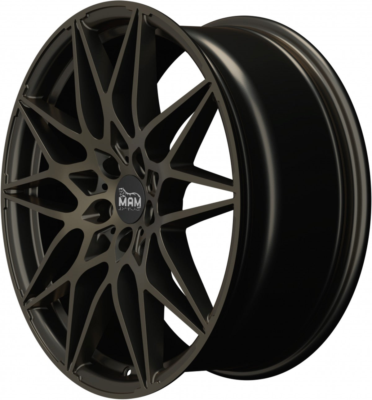 MAM B2 matt black bronze 8.5x20 ET30 - LK5/112 ML72.6