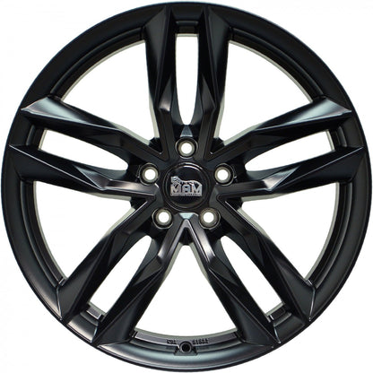 MAM RS3 matt black painted 8.5x19 ET30 - LK5/112 ML66.6