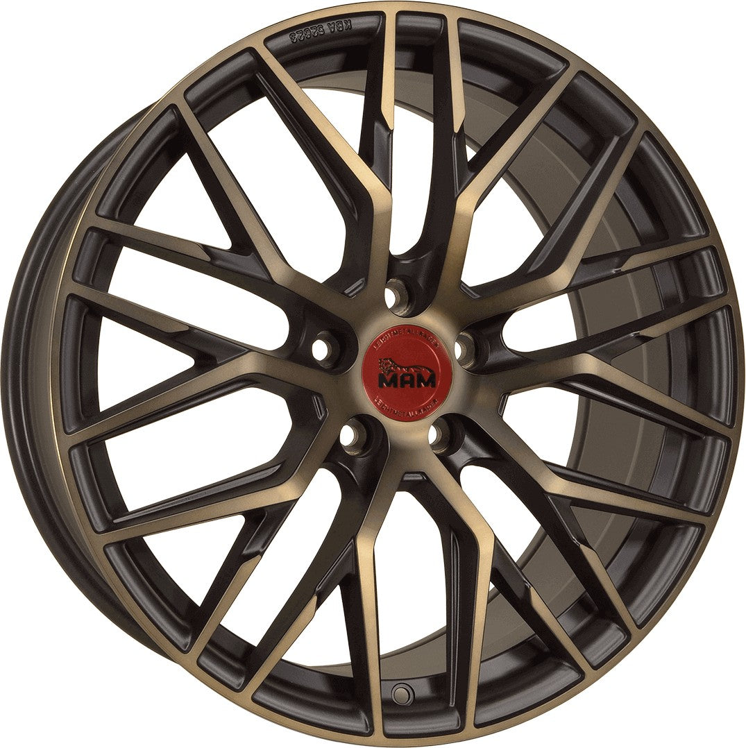 MAM RS4 black edition Alufelge 8.5x19 Zoll ET30 LK 5x112 ML72.6