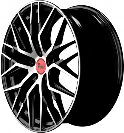 MAM RS4 black front polish 8.5x20 ET45 - LK5/114.3 ML72.6