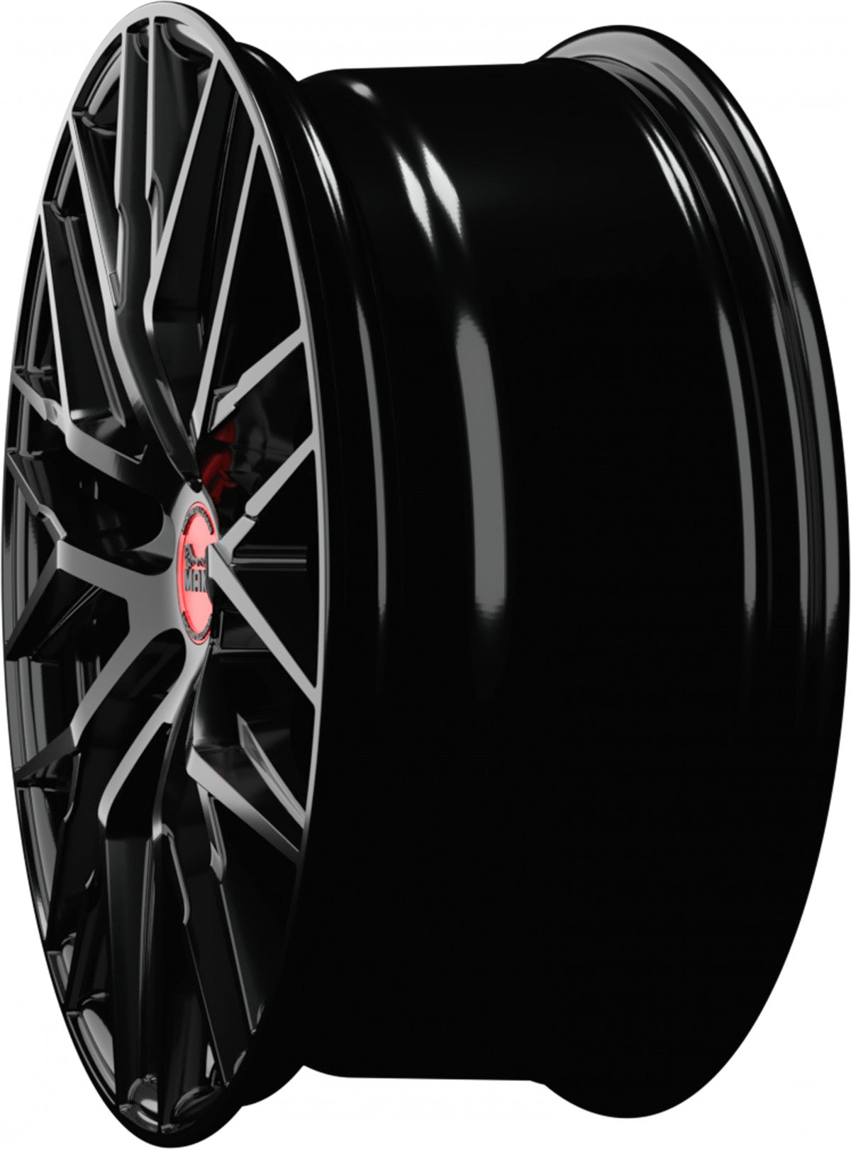MAM RS4 black painted Alufelge 8.5x20 Zoll ET35 LK 5x120 ML72.6 – Bild 8