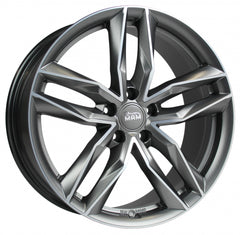 MAM RS3 palladium front polish Alufelge 8.5x20 Zoll ET45 LK 5x112 ML66.6