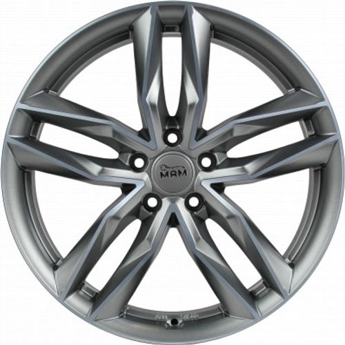 MAM RS3 palladium front polish Alufelge 8.5x20 Zoll ET45 LK 5x112 ML66.6 – Bild 2