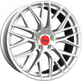 MAM RS4 matt silver painted Alufelge 7.5x17 Zoll ET45 LK 5x108 ML72.6