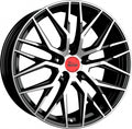 MAM RS4 black front polish Alufelge 7.5x17 Zoll ET35 LK 5x112 ML66.6