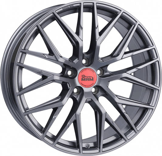 MAM RS4 palladium painted Alufelge 7.5x17 Zoll ET45 LK 5x112 ML66.6