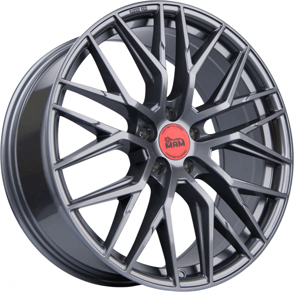 MAM RS4 palladium painted 7.5x17 ET45 - LK5/112 ML66.6