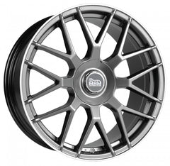 MAM GT1 palladium lip polish Alufelge 9.5x19 Zoll ET42 LK 5x112 ML66.6
