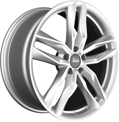 MAM RS3 silver painted 7x16 ET38 - LK5/112 ML66.6