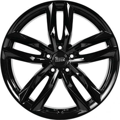 MAM RS3 black painted Alufelge 7x16 Zoll ET45 LK 5x114.3 ML72.6 – Bild 2