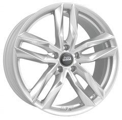 MAM RS3 silver painted Alufelge 7x16 Zoll ET46 LK 5x108 ML72.6