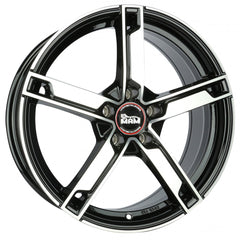 MAM W4 black front polish Alufelge 6.5x16 Zoll ET38 LK 5x100 ML63.4