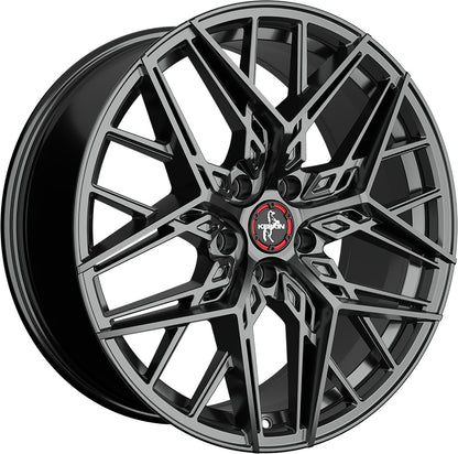 Keskin KT25 Pearl palladium painted Alufelge 8.5x19 Zoll ET29.9 LK 5x112 ML66.6