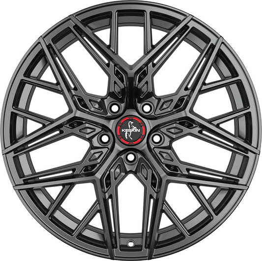 Keskin KT25 Pearl palladium painted Alufelge 8.5x19 Zoll ET29.9 LK 5x112 ML66.6 – Bild 2