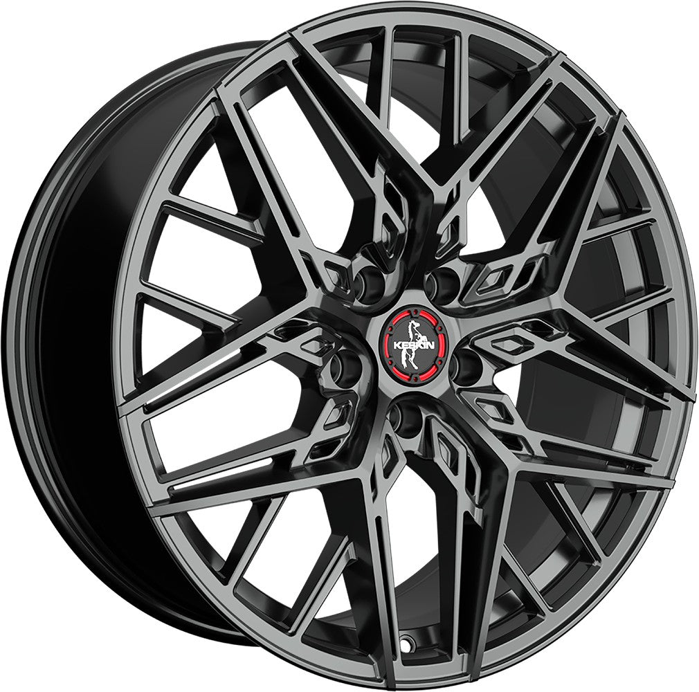 Keskin KT25 Pearl palladium painted Alufelge 8.5x19 Zoll ET35 LK 5x120 ML72.6