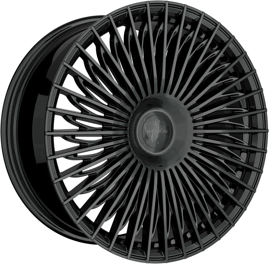 Keskin KT X1 Exclusive black painted 9.5x20 ET32 - LK5/112 ML66.6