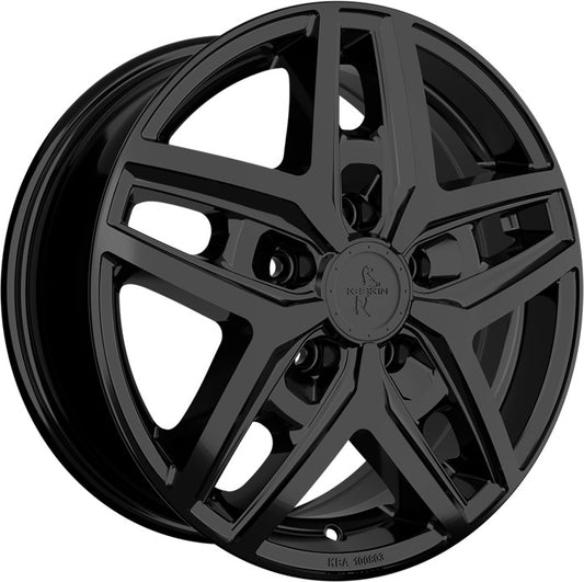 Keskin KT C1-5L Camper black painted 6.5x16 ET59 - LK5/160 ML65.1