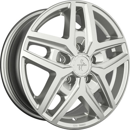 Keskin KT C1-5L Camper silver painted 6.5x16 ET59 - LK5/160 ML65.1