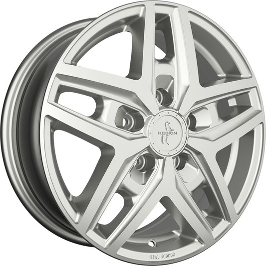 Keskin KT C1-5L Camper silver painted 6.5x16 ET59 - LK5/160 ML65.1