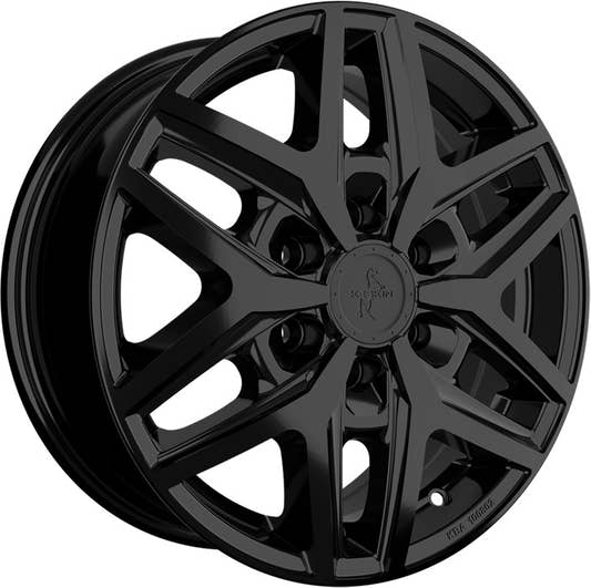 Keskin KT C1-6L Camper black painted 6.5x16 ET60 - LK6/130 ML84.1