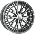 MAM GT2 palladium front polish Alufelge 8.5x19 Zoll ET35 LK 5x114.3 ML72.6